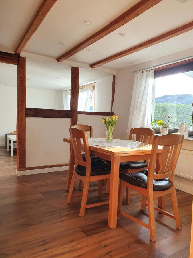 Gemuetliches Fachwerk Im Oberbergischen Apartment วีล ภายนอก รูปภาพ